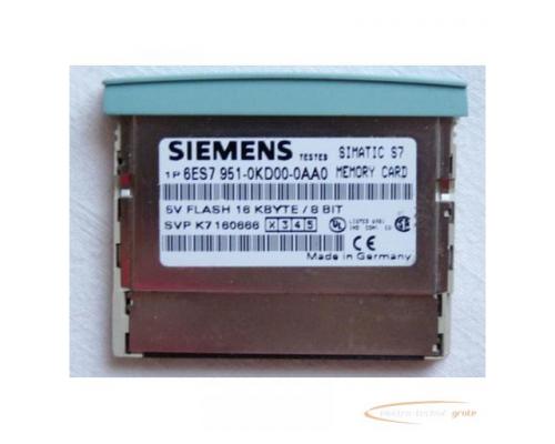 SIEMENS 6ES7951-0KD00-0AA0 Memory Card