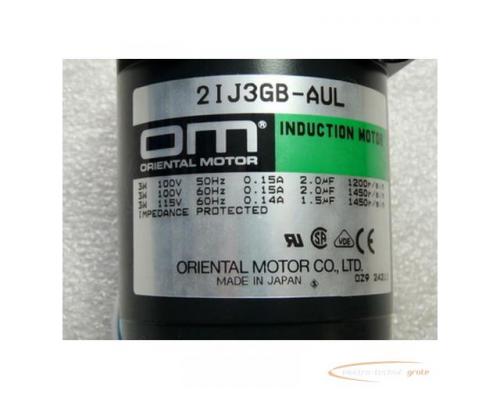 Oriental Motor 2IJ3GB-AUL Induction Motor - Bild 1