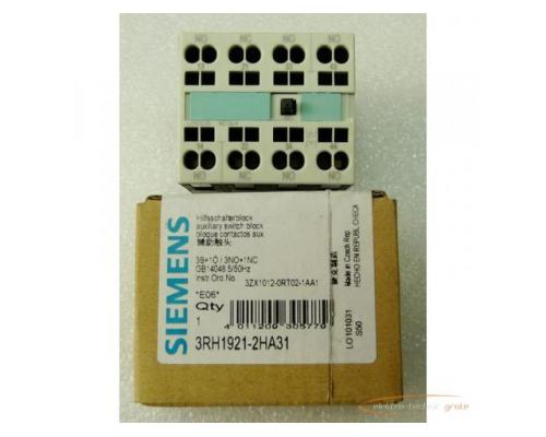 Siemens 3RH1921-2HA31 Hilfsschalterblock
