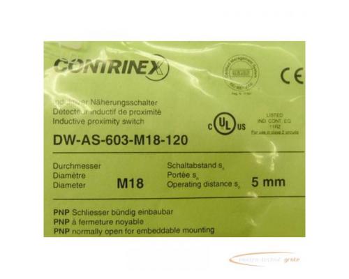 Contrinex DW-AS-603-M18-120 Induktiver Näherungsschalter - Bild 2