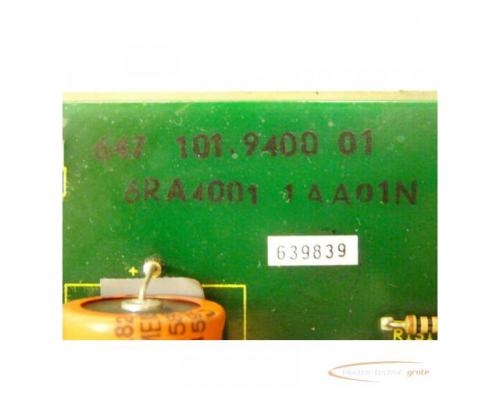 Siemens 6RA4001-1AA01N Circuit Board - Bild 2