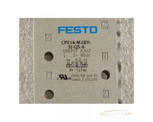 Festo CPE14-M1BH-5J-QS-6 Magnetventil 196907 - Bild 2