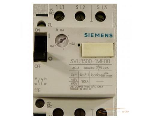 Siemens 3VU1300-1ME00 Motorschutzschalter - Bild 1