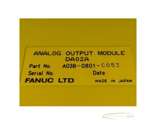 Fanuc A03B-0801-C053 Analog Output Module DA02A - Bild 2