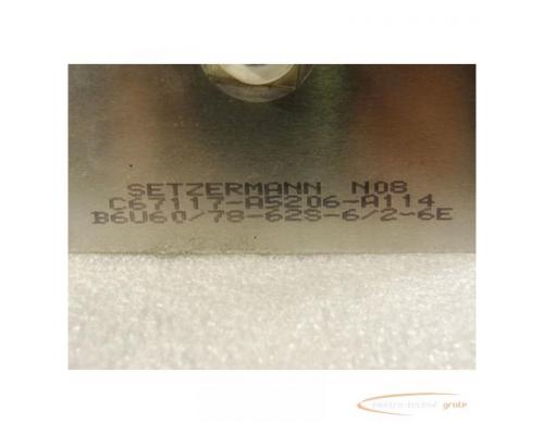 Setzermann Gleichrichter C67117-A5206-A114 - Bild 2