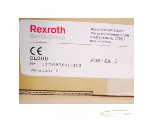 Rexroth Profibus Master SPS CL 200 POS-SA2 Positionsbaugruppe -ungebraucht- - Bild 3