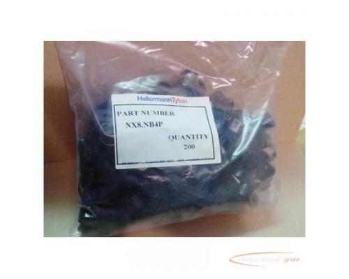 Hellermann-Tyton NX8.NB4P = VPE210 Polyamid-Schelle