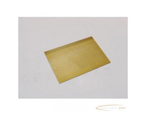 DE-DE Diamant - Diamant Leiste D6 = 50mmx34mmx0,5mm
