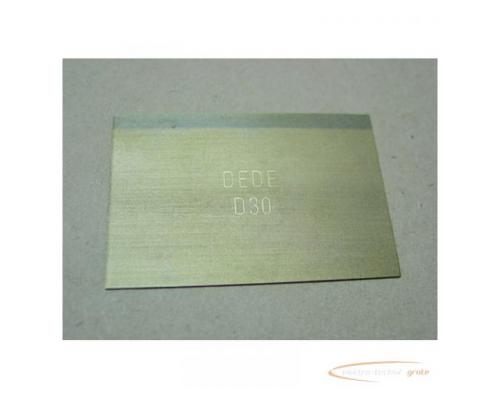 DE-DE Diamant - Diamantleiste D 30 / 50x34x0,5mm
