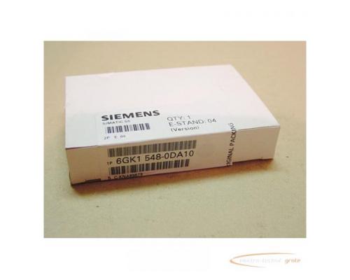 Siemens S5 - 6GK1548-0DA10 = CP5480-DP Master Intro ungebraucht - Bild 2