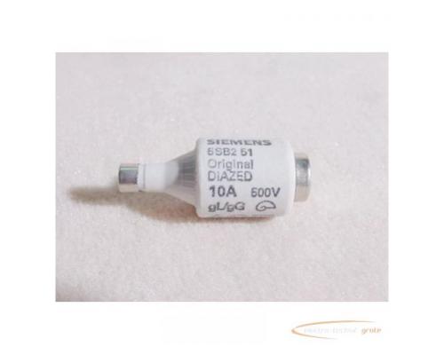 Siemens 5SB2 = 10A DIAZED Sicherungseinsatz