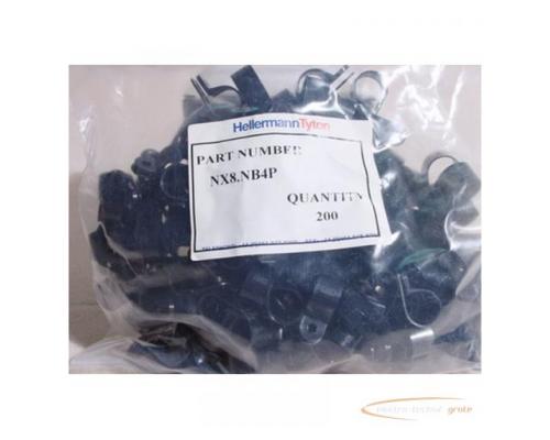 HellermannTyton Kabel Clipse NX8.NB4P = 200Stück