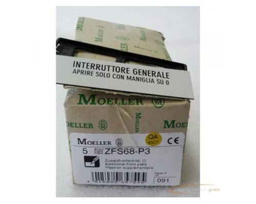 Klöckner Moeller ZFS68-P3 Zusatzfrontschild VPE = 5 Stück