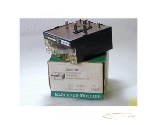 Klöckner Moeller ZM6-40 Auslöserblock - Bild 1