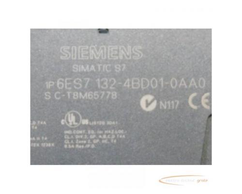 Siemens 6ES7132-4BD01-0AA0 Elektronikmodul - Bild 2