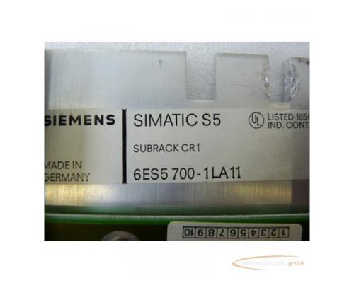 Siemens 6ES5700-1LA11 Subrack CR1 - Bild 2