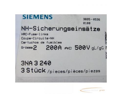 Siemens 3NA3240 NH-Sicherungseinsätze VPE = 3 Stück - Bild 2