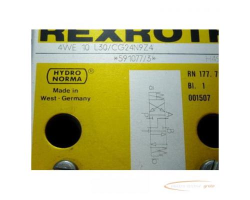 Rexroth 4WE 10 L30/CG24N9Z4 Hydraulikventil mit 24V Spulenspannung - Bild 3