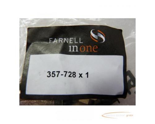 Farnell 357-728 Connectors - MHDTPK9-K - GehäuseE SUB D Vernickelt gerade 9POL - Bild 2