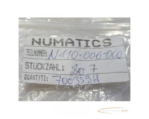 Numatics N110-006-000 Steckfix T-Verschraubung für 6er Schlauch, neu, VPE = 7 Stück - Bild 2