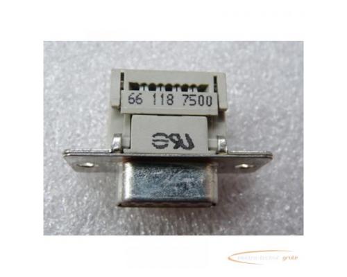 Harting 09 66 118 7500 Buchse,D,IDC,T & D,9KONT