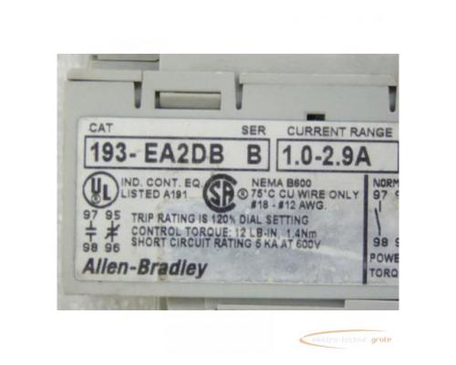 Allen Bradley 193-EA2DB Motorschutzschalter -ungebraucht- - Bild 2