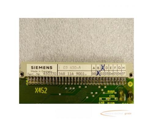 Siemens 03 450-A / 03450A Karte - Bild 3