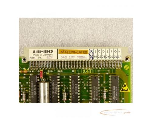 Siemens 6FX1190-1AF00 Memory Board - Bild 3