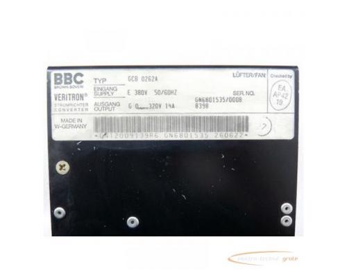 ABB / BBC GCB0262 A Veritron Stromrichter - Bild 3