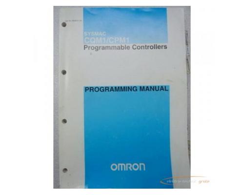 Omron CQM1/CPM1 Sysmac Programmable Controllers Handbuch