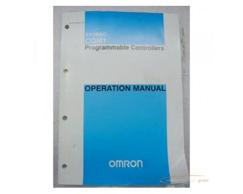 Omron CQM1 Sysmac Programmable Controllers Handbuch