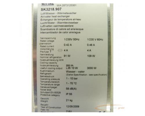 Rittal SK3218.907 Luft/Wasser Wärmetauscher - Bild 3