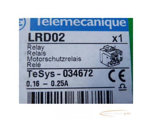 Telemecanique LRD02 Motorschutzrelais