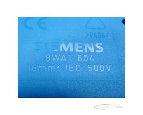 Siemens 8WA1604 Reihenklemme N-Trennklemme - Bild 2