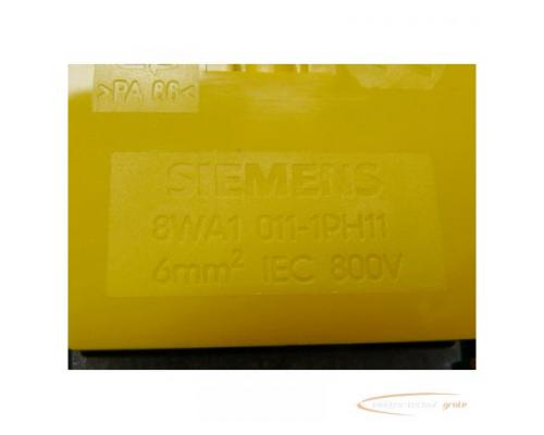 Siemens 8WA1011-1PH11 Durchgangsklemme VPE 99 Stück ungebraucht - Bild 2