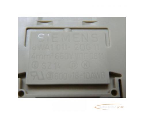 Siemens 8WA1011-2DG11 Doppelstock-Klemme - Bild 2