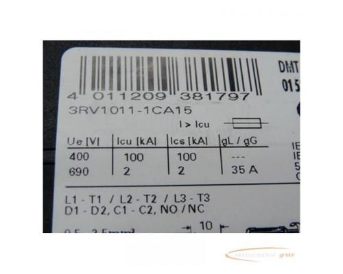 Siemens 3RV1011-1CA15 Leistungsschalter - Bild 2