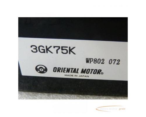 Oriental Motor 3GK75K Reduzier-Getriebe-Kopf - Bild 2