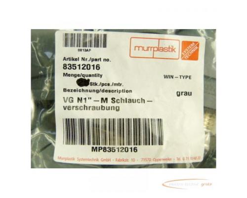 Murrplastik 83512016 VG N1" - M Schlauchverschraubung - Bild 2