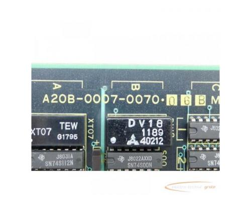 Fanuc A20B-0007-0070 / 06B Circuit Board - Bild 2