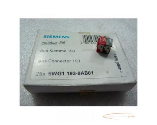 Siemens 5WG1193-8AB01 Bus Klemme 193 VPE = 25 Stück