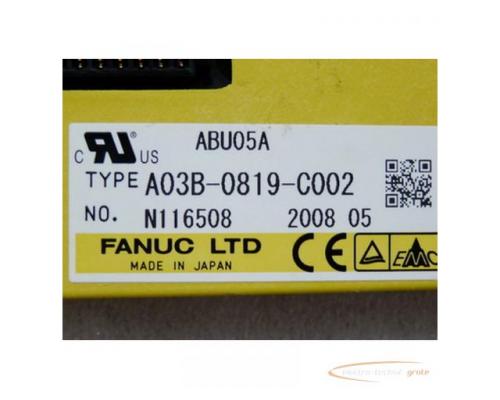 Fanuc A03B-0819-C002 Modul ABU05A = ungebraucht !! - Bild 2