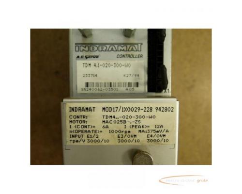 Indramat TDM 4.1-020-300-W0 A.C. Servo Controller - Bild 3