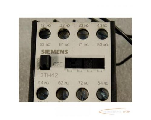 Siemens 3TH4262-0B Schütz mit 24 V Spulenspannung mit 3TX7402-3A Varistor - Bild 2