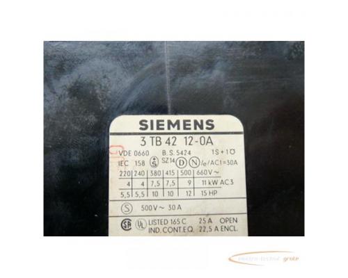 Siemens 3TB4212-0A Schütz mit 220V Spulenspannung + 3TX6406-0C - Bild 2