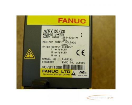 Fanuc A06B-6117-H205 Servo Amplifier Module - Bild 3