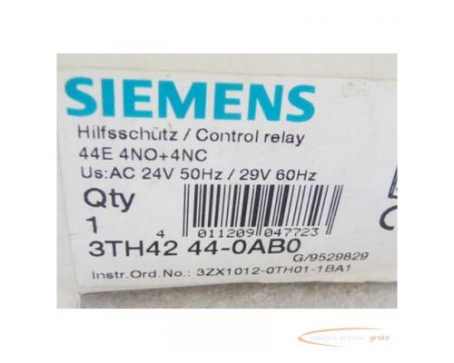 Siemens 3TH4244-0AB0 Hilfsschütz - Bild 2