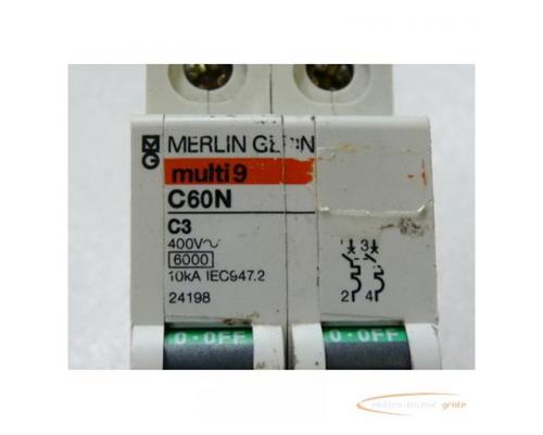 Merlin Gerin multi 9 C60N C3 Sicherungsautomat - Bild 2