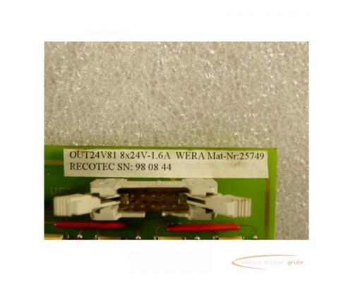 Wera Recotec OUT24V81 8x24V-1.6A Output Card Nr. 25749 - Bild 2