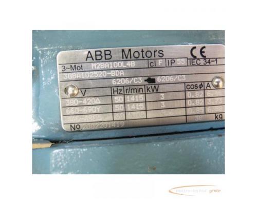 ABB Motors M2BA100L4B Motor 2002201419 - Bild 3